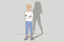 پیش‌نمایش فایل young-boy-standing-confidently-8633045 از پک متفرقه
