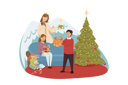 پیش‌نمایش فایل christmas-gift-opening-9178210 از پک برکت‌های عیسی