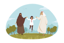 پیش‌نمایش فایل muslim-family-9178217 از پک برکت‌های عیسی