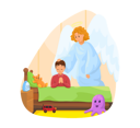 پیش‌نمایش فایل angel-putting-hand-on-child-head-9178067 از پک افراد پربرکت