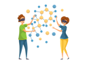 پیش‌نمایش فایل boy-and-girl-learning-science-using-vr-glass-9177630 از پک مدرسه و آموزش
