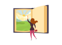 پیش‌نمایش فایل young-girl-waving-hand-9177627 از پک مدرسه و آموزش