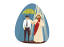 پیش‌نمایش فایل jesus-protect-sad-businessman-9177639 از پک کسب‌وکار پربرکت