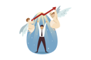 پیش‌نمایش فایل young-man-getting-career-growth-9177648 از پک کسب‌وکار پربرکت