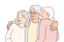 پیش‌نمایش فایل aged-ladies-9205316 از پک متفرقه