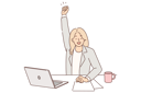 پیش‌نمایش فایل happy-business-woman-9205324 از پک متفرقه