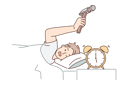 پیش‌نمایش فایل man-snoozing-alarm-9205295 از پک فعالیت افراد