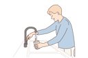 پیش‌نمایش فایل man-washing-glass-9205305 از پک فعالیت افراد
