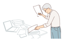 پیش‌نمایش فایل man-with-work-pressure-9205284 از پک فعالیت افراد