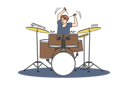 پیش‌نمایش فایل band-drummer-performing-9300202 از پک متفرقه