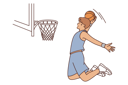 پیش‌نمایش فایل basketball-player-9300098 از پک مفهوم محور