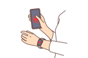 پیش‌نمایش فایل heart-checkup-app-9300090 از پک مفهوم محور