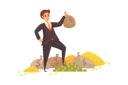 پیش‌نمایش فایل businessman-holding-money-bag-9160181 از پک کسب و کار