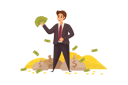 پیش‌نمایش فایل rich-businessman-holding-cash-money-9160187 از پک کسب و کار