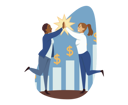 پیش‌نمایش فایل business-people-getting-financial-profit-9160261 از پک برکات کسب‌وکار