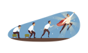 پیش‌نمایش فایل businessman-growing-success-9160250 از پک برکات کسب‌وکار