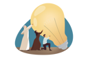 پیش‌نمایش فایل people-holding-bulb-9160258 از پک برکات کسب‌وکار