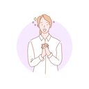 پیش‌نمایش فایل young-lady-folding-hands-and-praying-9177615 از پک مفهوم محور
