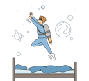 پیش‌نمایش فایل boy-flying-high-in-galaxy-9300010 از پک فعالیت افراد