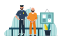 پیش‌نمایش فایل policeman-caught-robber-9299994 از پک مفهوم محور