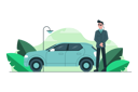 پیش‌نمایش فایل young-bodyguard-standing-near-car-9299999 از پک مفهوم محور