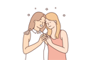 پیش‌نمایش فایل lesbian-falling-in-love-9300035 از پک متفرقه