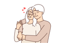 پیش‌نمایش فایل senior-couple-falling-in-love-9300036 از پک متفرقه