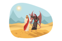 پیش‌نمایش فایل christian-god-with-demon-9178263 از پک افراد باستان