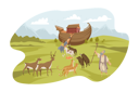 پیش‌نمایش فایل noahs-ark-in-bible-9178240 از پک افراد باستان