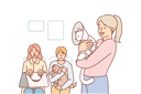 پیش‌نمایش فایل people-line-up-at-veterinary-clinic-with-pets-in-need-of-treatment-or-vaccinations-10616441 از پک فعالیت افراد