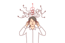 پیش‌نمایش فایل confused-woman-with-wad-arrows-above-head-10616512 از پک فعالیت افراد