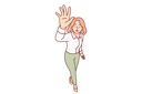 پیش‌نمایش فایل puzzled-woman-raises-hand-up-and-stretches-palm-to-screen-10616532 از پک فعالیت افراد