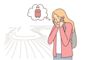 پیش‌نمایش فایل woman-found-out-about-loss-of-luggage-at-airport-10616519 از پک فعالیت افراد