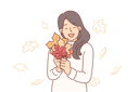 پیش‌نمایش فایل woman-holds-autumn-foliage-of-different-colors-in-hands-10616536 از پک فعالیت افراد