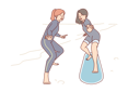 پیش‌نمایش فایل woman-learns-to-surfer-along-with-instructor-10616515 از پک فعالیت افراد