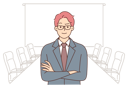 پیش‌نمایش فایل confident-business-man-stands-in-boardroom-10616335 از پک فعالیت افراد
