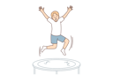 پیش‌نمایش فایل teenage-boy-jumps-on-trampoline-10616337 از پک فعالیت افراد