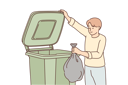 پیش‌نمایش فایل man-throws-garbage-into-large-container-for-concept-of-overabundance-of-garbage-on-planet-10616318 از پک فعالیت افراد