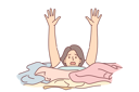 پیش‌نمایش فایل woman-housewife-is-drowning-in-dirty-laundry-and-screaming-raising-hands-for-concept-household-10616316 از پک فعالیت افراد