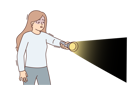 پیش‌نمایش فایل frightened-girl-with-flashlight-walks-in-dark-10688140 از پک فعالیت افراد