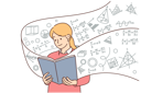 پیش‌نمایش فایل girl-student-with-book-10688126 از پک فعالیت افراد