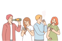 پیش‌نمایش فایل people-with-bad-habits-10688139 از پک فعالیت افراد