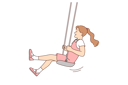 پیش‌نمایش فایل little-girl-laughing-swinging-at-swing-10688169 از پک فعالیت افراد