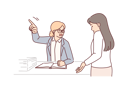 پیش‌نمایش فایل angry-boss-fires-employee-sitting-at-table-10688055 از پک فعالیت افراد