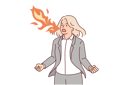 پیش‌نمایش فایل angry-business-woman-with-fiery-breath-10688078 از پک فعالیت افراد