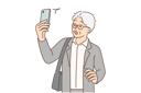 پیش‌نمایش فایل elderly-man-with-phone-is-shocked-by-news-10688062 از پک فعالیت افراد