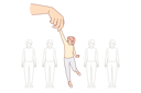 پیش‌نمایش فایل talented-employee-is-picked-up-by-corporate-companies-10685040 از پک فعالیت افراد