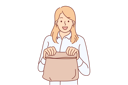 پیش‌نمایش فایل woman-recommends-to-use-paper-bag-10685036 از پک فعالیت افراد