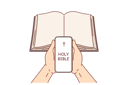 پیش‌نمایش فایل boy-is-looking-at-online-bible-book-10685061 از پک فعالیت افراد