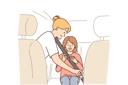 پیش‌نمایش فایل mother-is-helping-girl-to-fasten-seat-belt-10687543 از پک فعالیت افراد
